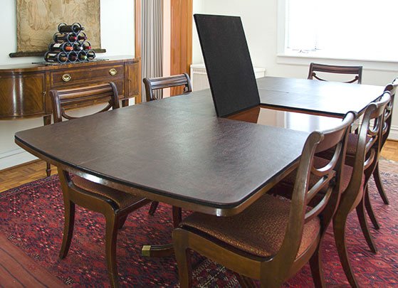 protect dining room table